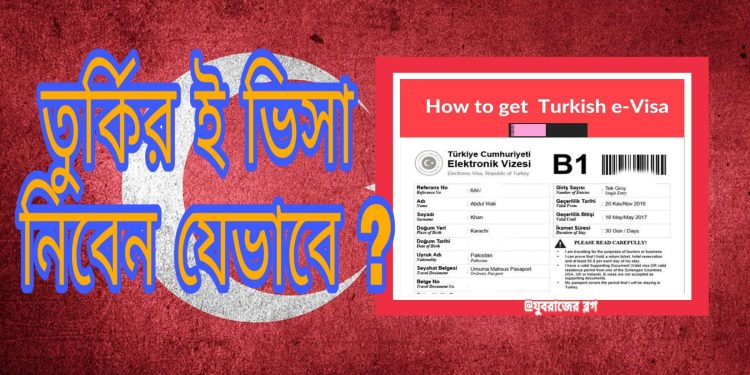 তুর্কীর ই-ভিসা নিবেন যেভাবে ? মাত্র ৩ মিনিটে !